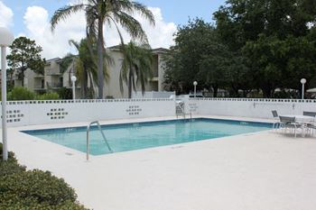 Sparkling swimming pool